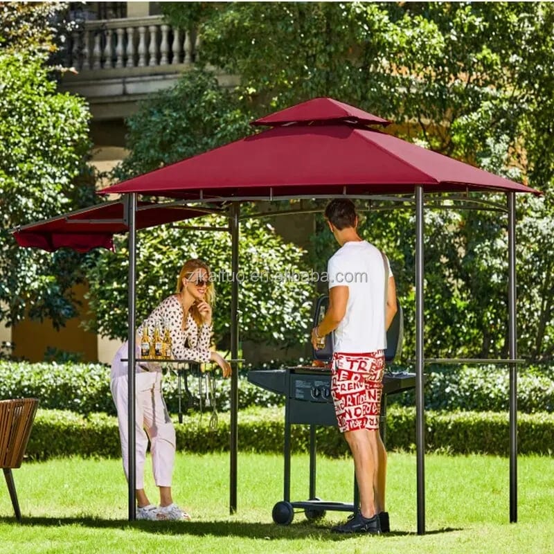 Factory Directly Promotional Gazebo Collection Side Awnings Shelves 2-Tier, product photo