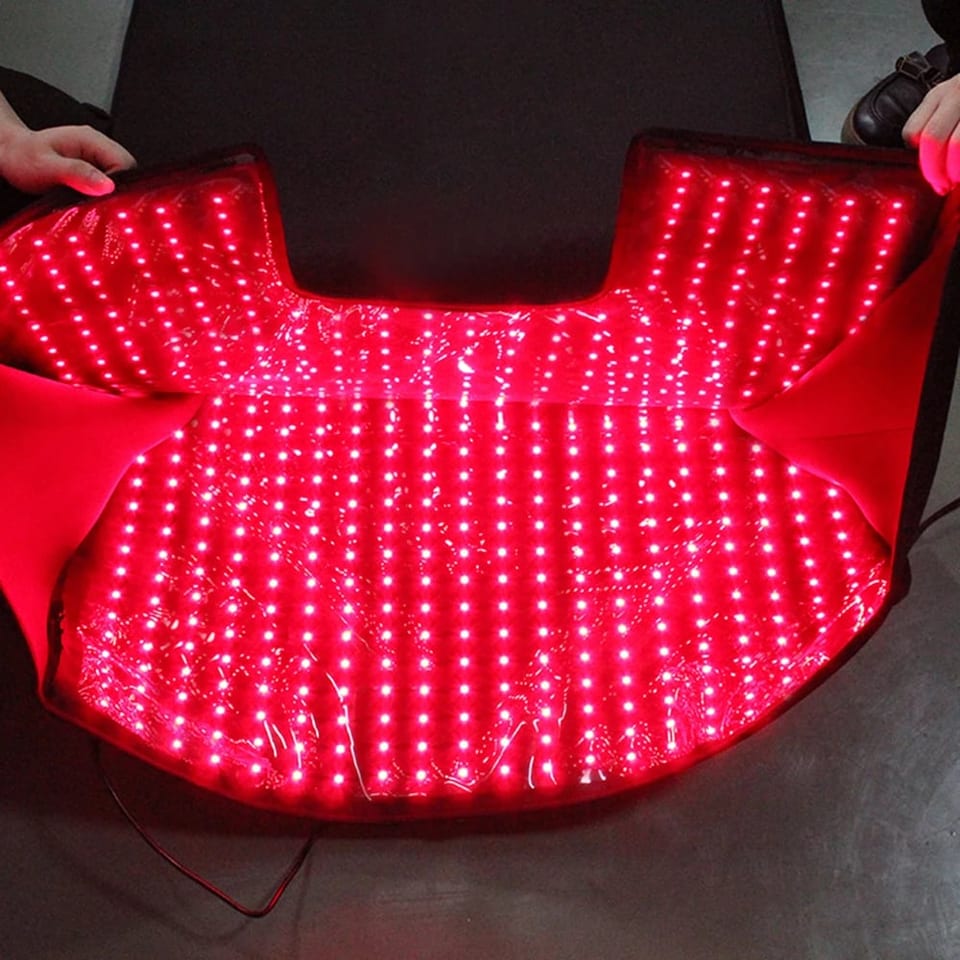 High Quality Red Light Therapy Mat Bed Infrared Sauna Blanket Near Infared Red, product photo