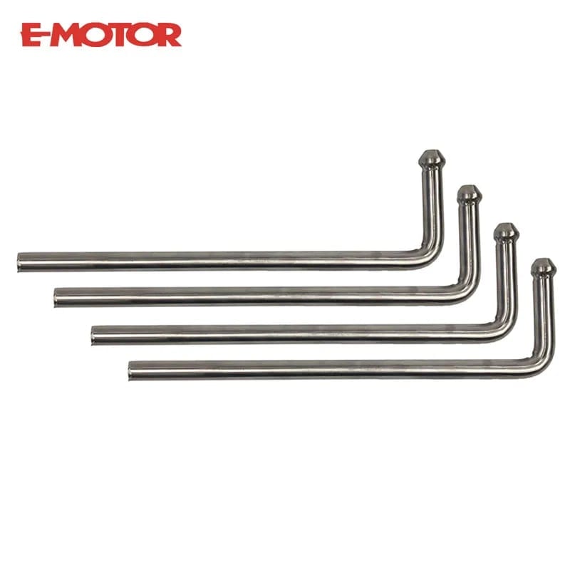 4pcs Universal Swinging Exhaust Hanger 0.47" Rod with Arrow Head Style 10", product photo