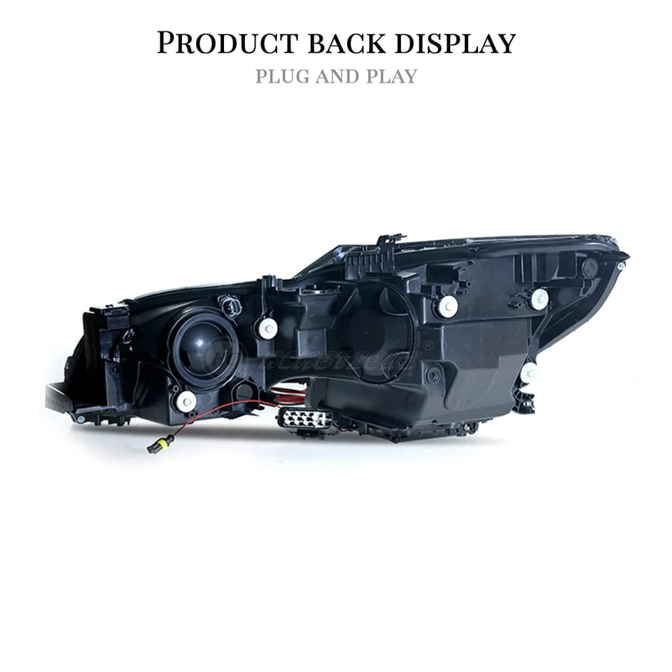 HCMOTIONZ LED Headlights Assembly for 2006-2011 Lexus GS300 GS350 GS430 GS460, product photo