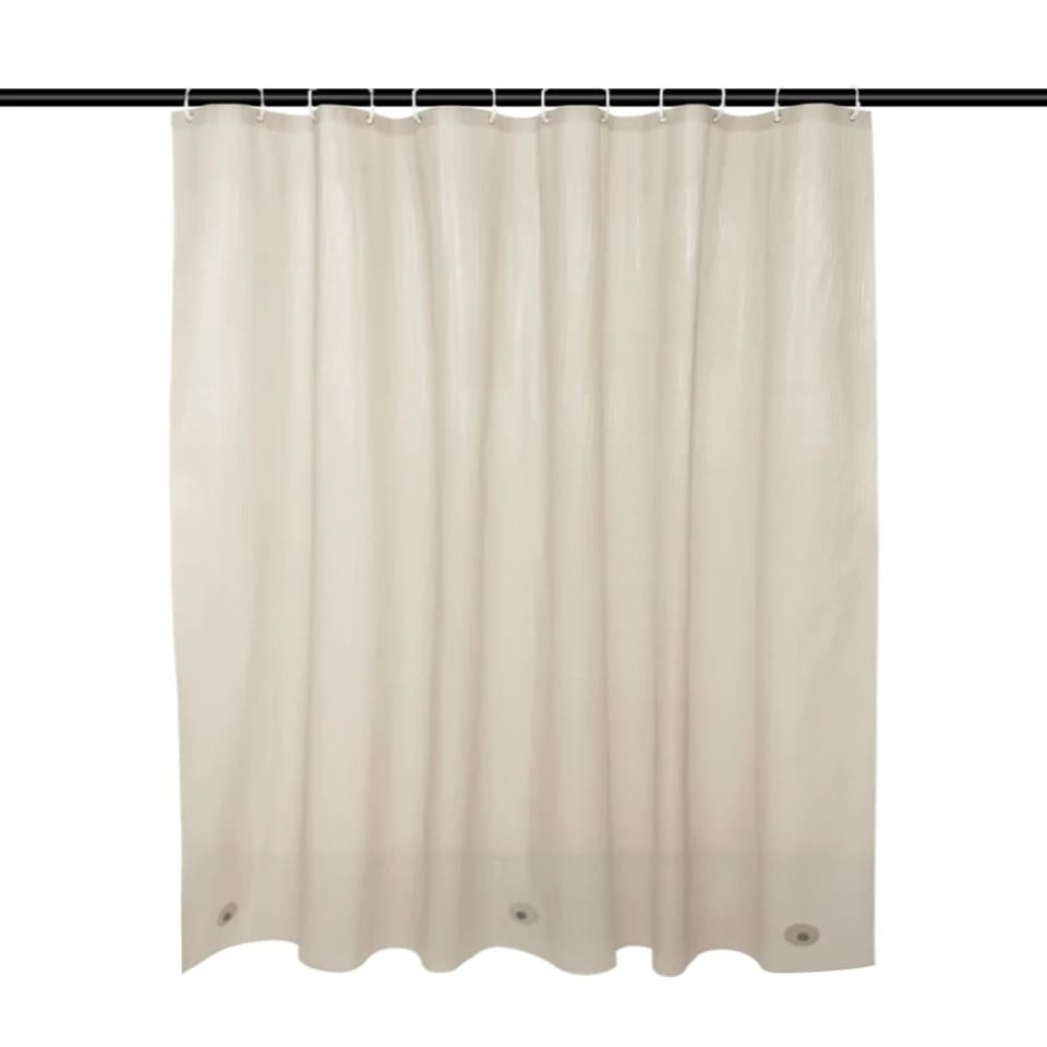 High Quality Plastic Shower Curtain Liner with PEVA Shower Curtain for Bathroom, product photo
