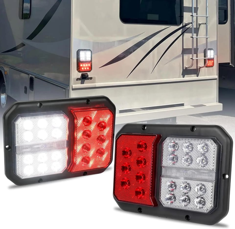 OVOVS RV Trailer Camper Tail Lights RV Trailer Camper Tail Lights for Trailer, product photo