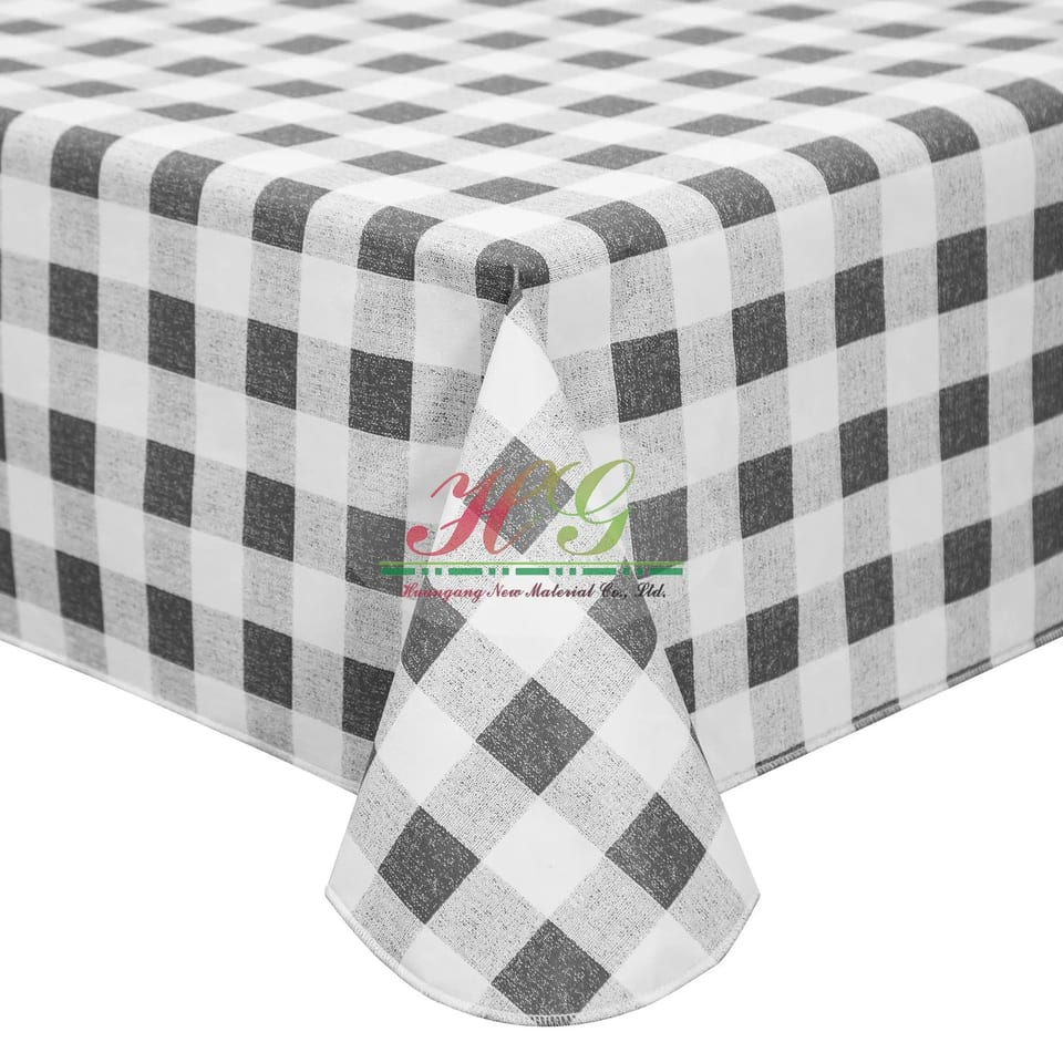 Printing Oilproof Waterproof Pvc Tablecloth Cotton Linen Dining Room Upholstery, product photo