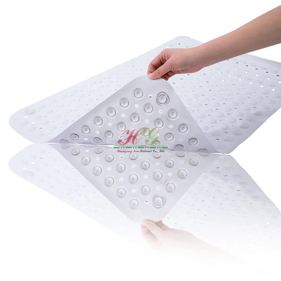 2026 Factory Direct PVC Non-Slip Shower Mat - Quick Dry Rubber Bath Mat with, product photo