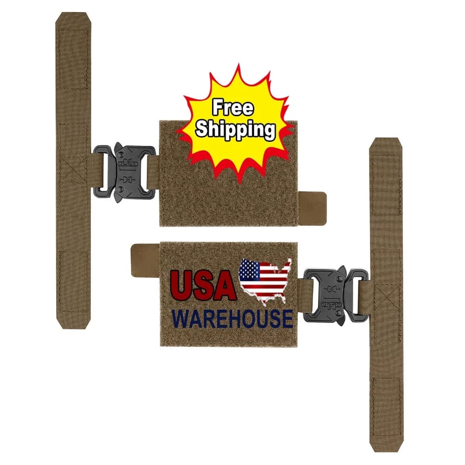 USA Warehouse KRYDEX Molle Side Belt Cummerbund Fast Fit 2 Pcs Assembly, product photo