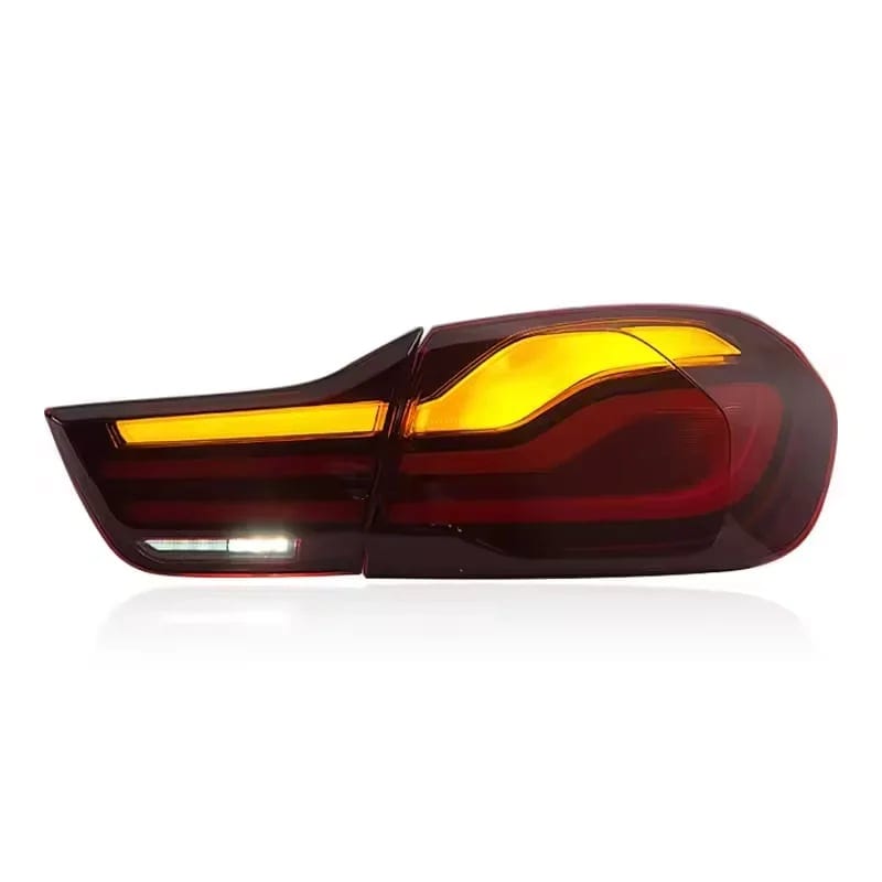 SJC Auto Modified LED Rear Lamp for BMW 4 Series F32 F82 M4 LCI Shadow Line, product photo