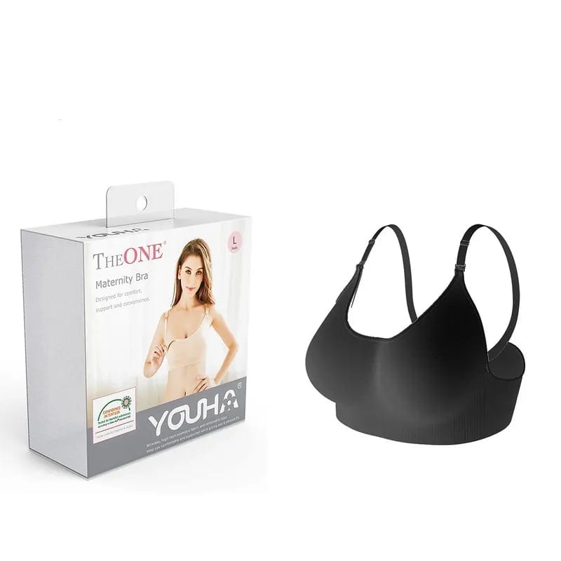 YOUHA High Quality Nursing Bra Plus Size Nurse Seamless Feeding Nursing Mother, product photo