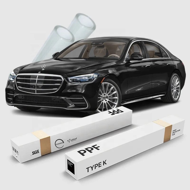 Economical Clear High Gloss TPU PPF Paint Protection Film for Car Body Paint, product photo