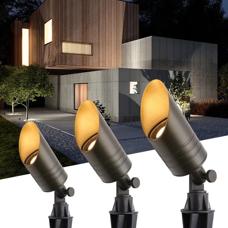 12V AC/DC Low Voltage Outdoor Spot Lights LED up Lighting Spotlights Retro, product photo