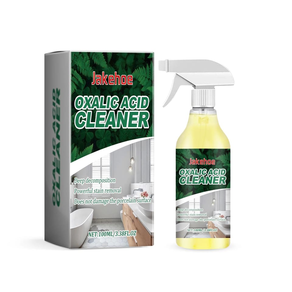 Jakehoe Oxalic Acid Toilet Stain Cleaner Liquid Spray Gel for Urine Cleaning, product photo
