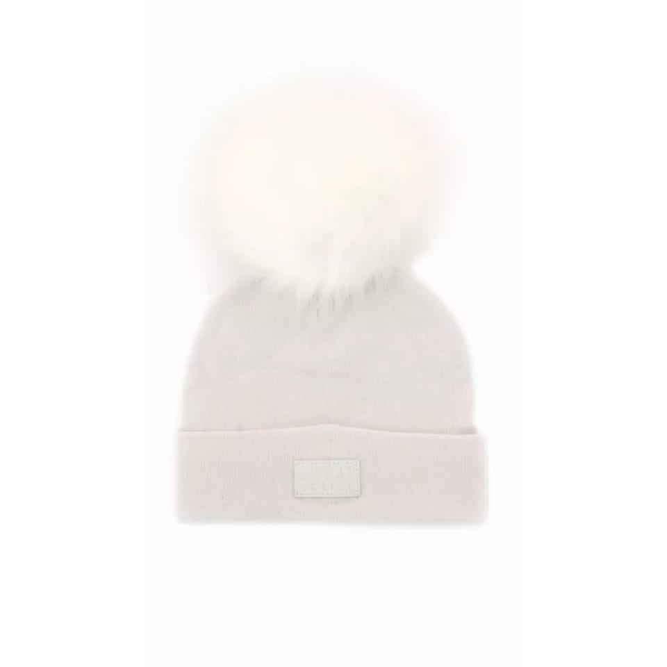 TD Winter Sports Accessories Fur Pom Beanie Hat, product photo
