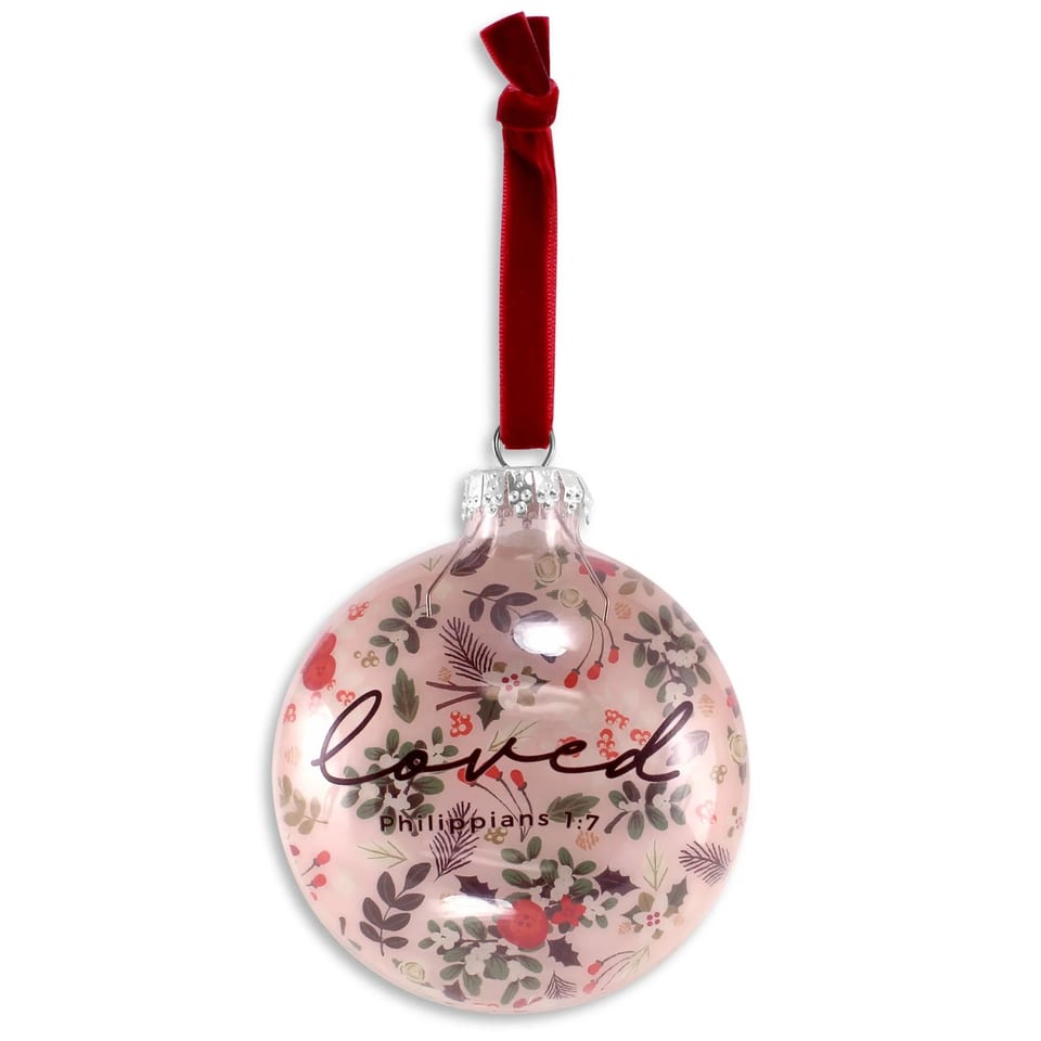 TD Customizable Crystal Glass Half Dome Print Ornament Festival Style Christmas, product photo