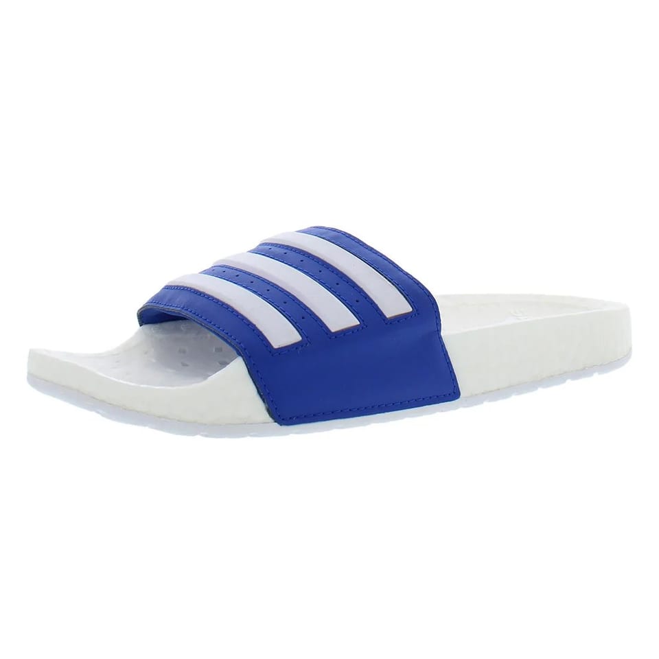 For Men's Slides Royal Blue/Cloud White Lightweight Cushioning Anti-Slippery, product photo