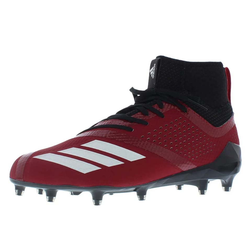 For for 5-Star 7.0 Men's Football Shoes Power Red Black White Lace-Up, product photo
