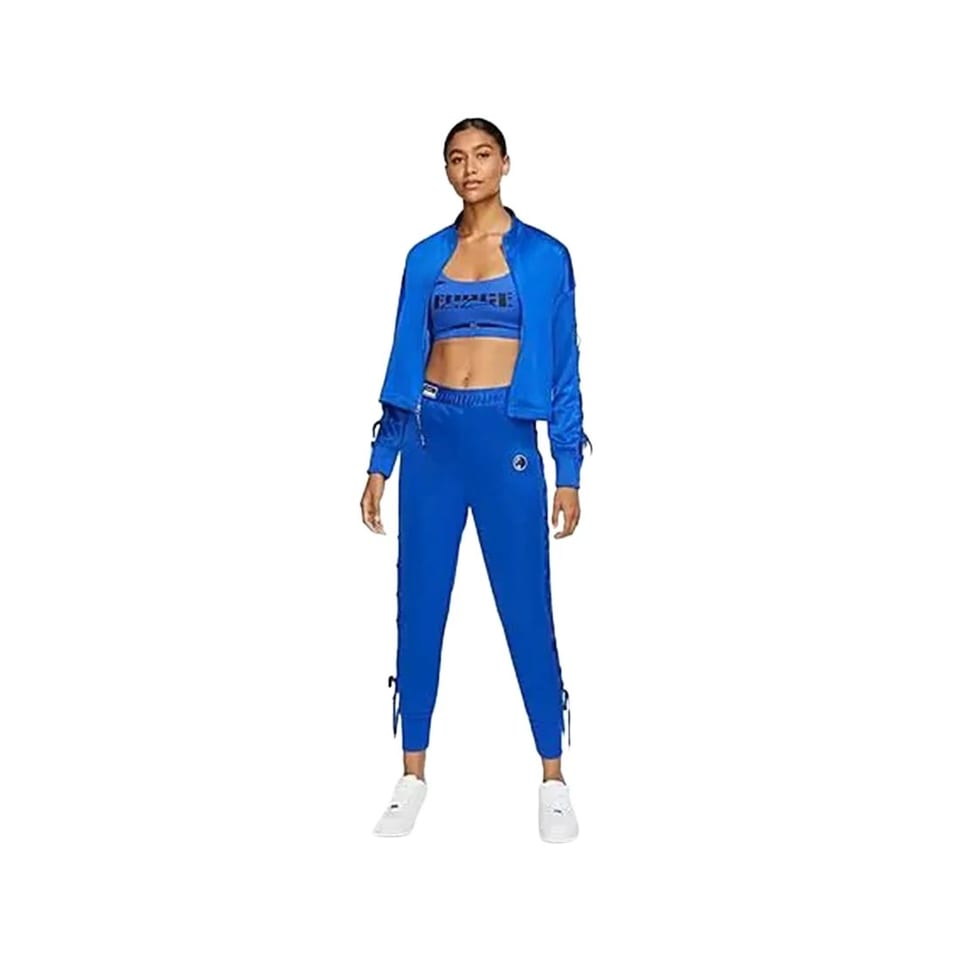 For Women's Active Sisterhood Jogger Pants Blue/Black/White-Sportswear, product photo