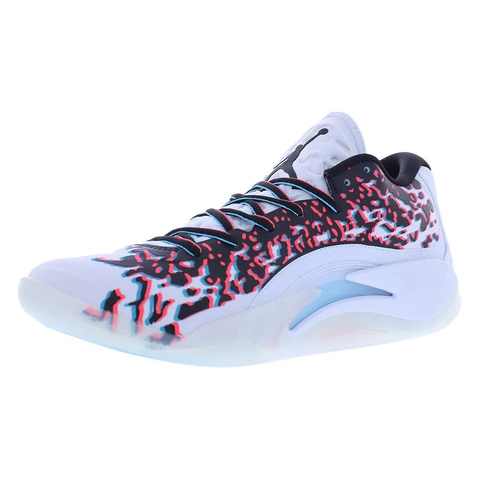 For for Zion 3 Men's High-Top Basketball Shoes Synthetic Upper Football Grey, product photo