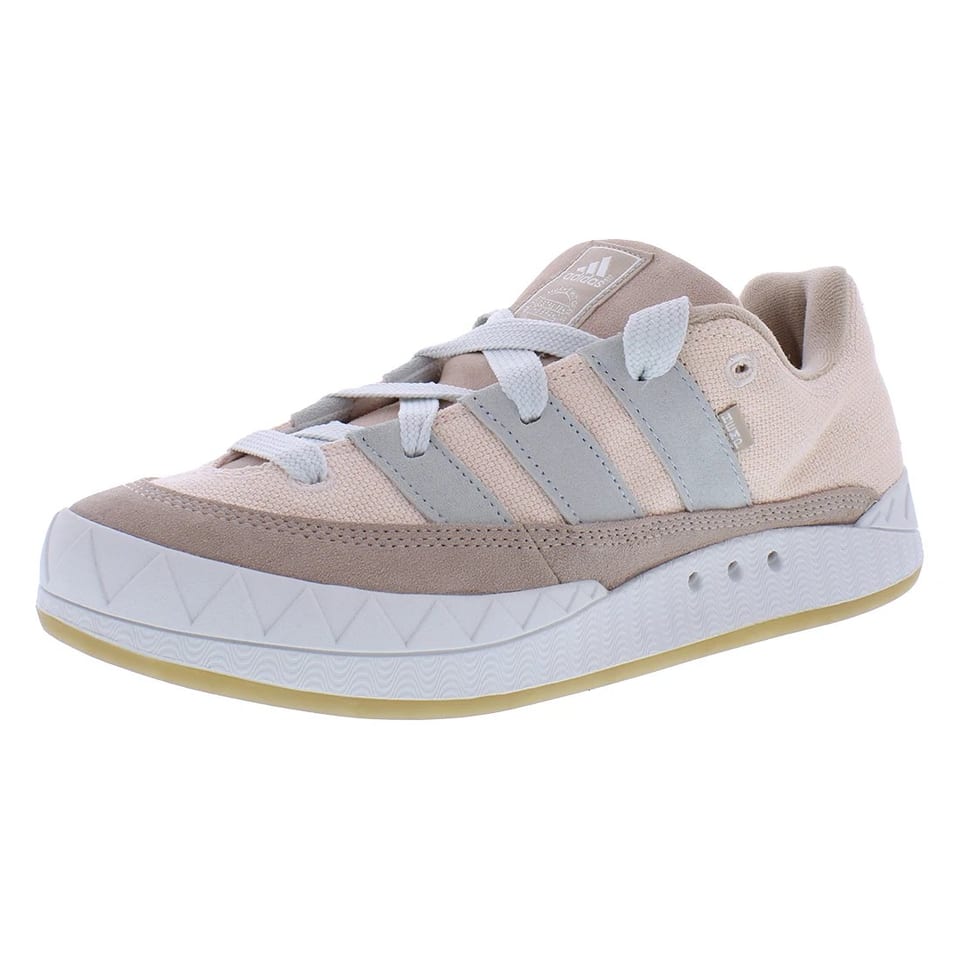 For Adimatic Men's Shoes Size 10 Wonder Quartz/Crystal White/Gum Color, product photo