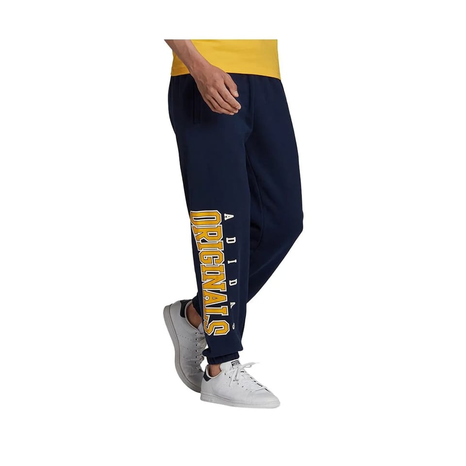 For Men's Active Jogger Pants M Navy Customizable Logo Anti-Wrinkle Athletic, product photo