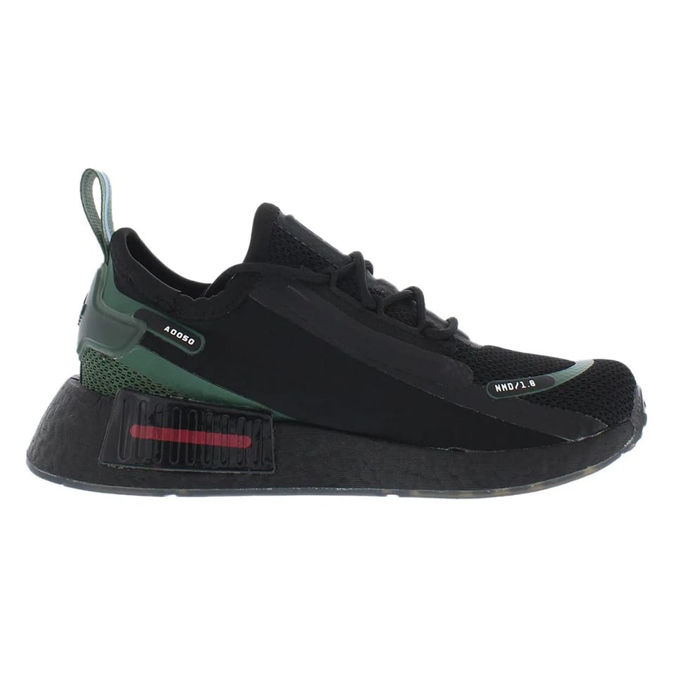 For Originals NMD_R1 MSS-GX6791 Spectoo Men's Fashion Sneakers Core Black/Green, product photo