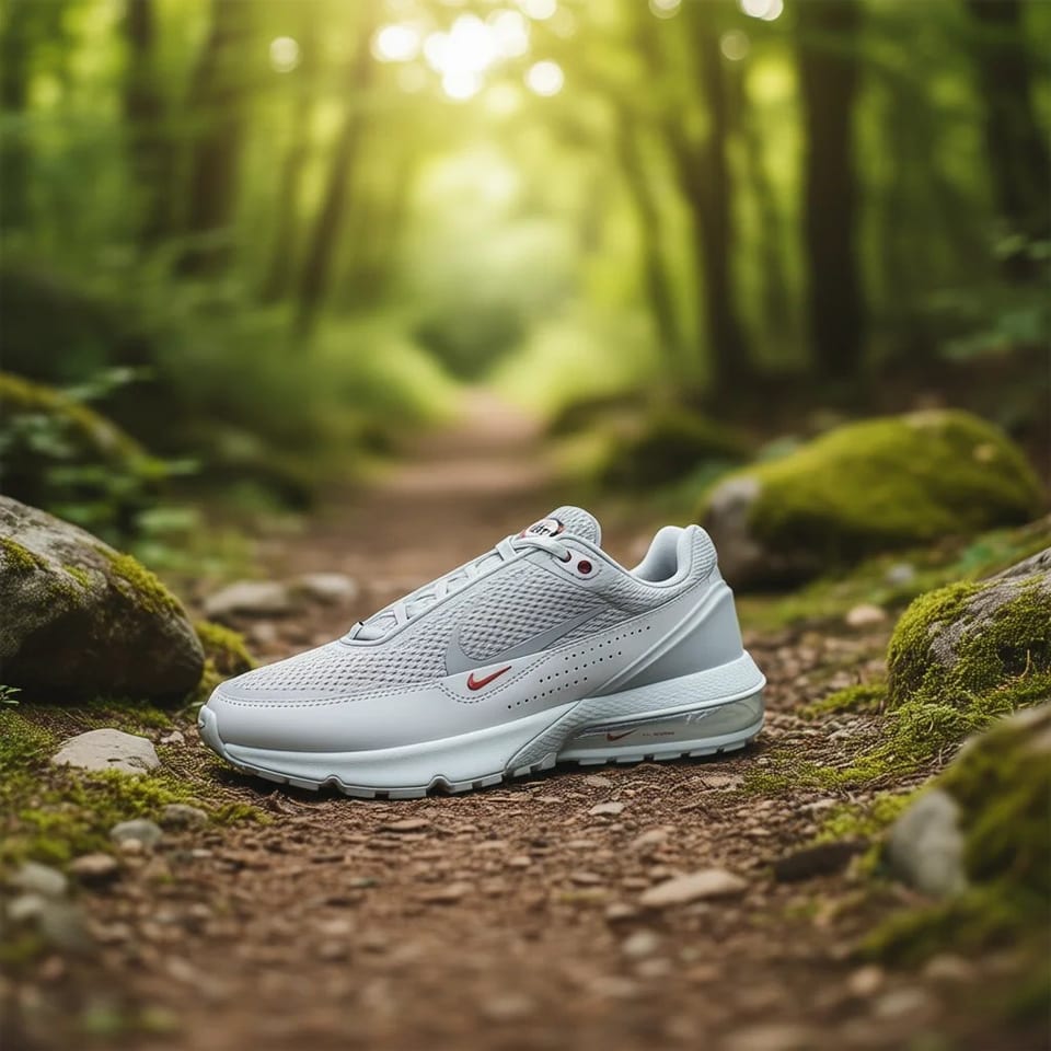 For Men's for Pulse Trail Sneakers Photon Dust Reflect Silver Mesh Upper Rubber, product photo