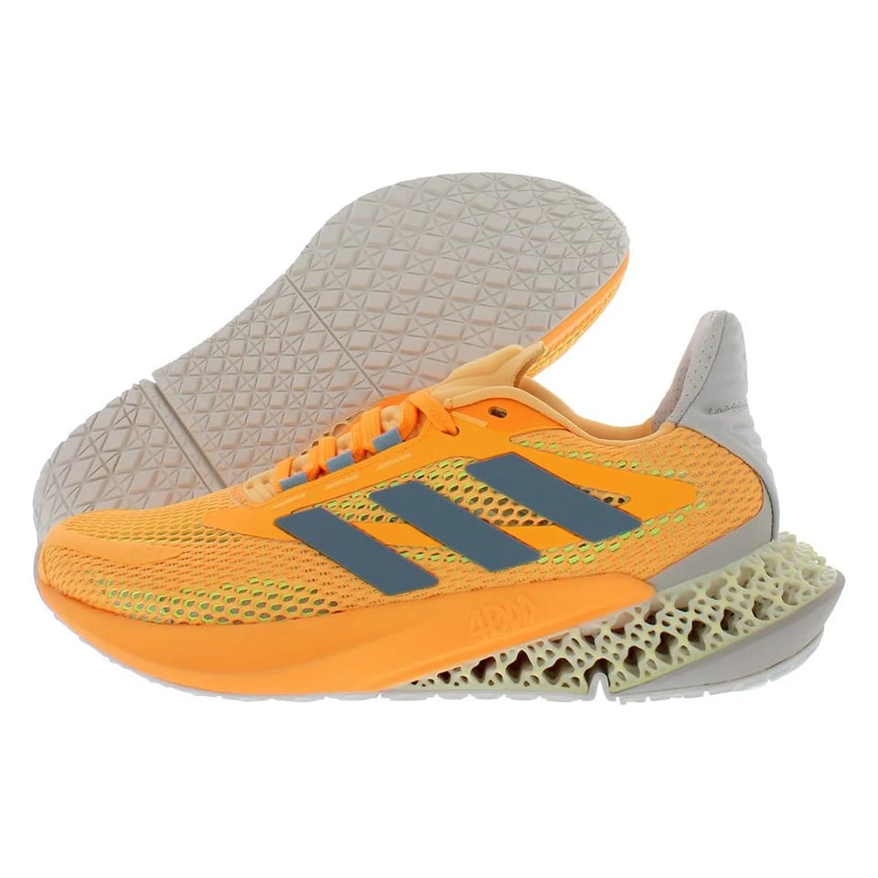 Adidas Men's 4Dfwd_Pulse Running Shoes Orange/Grey Color - 100% Authentic, product photo