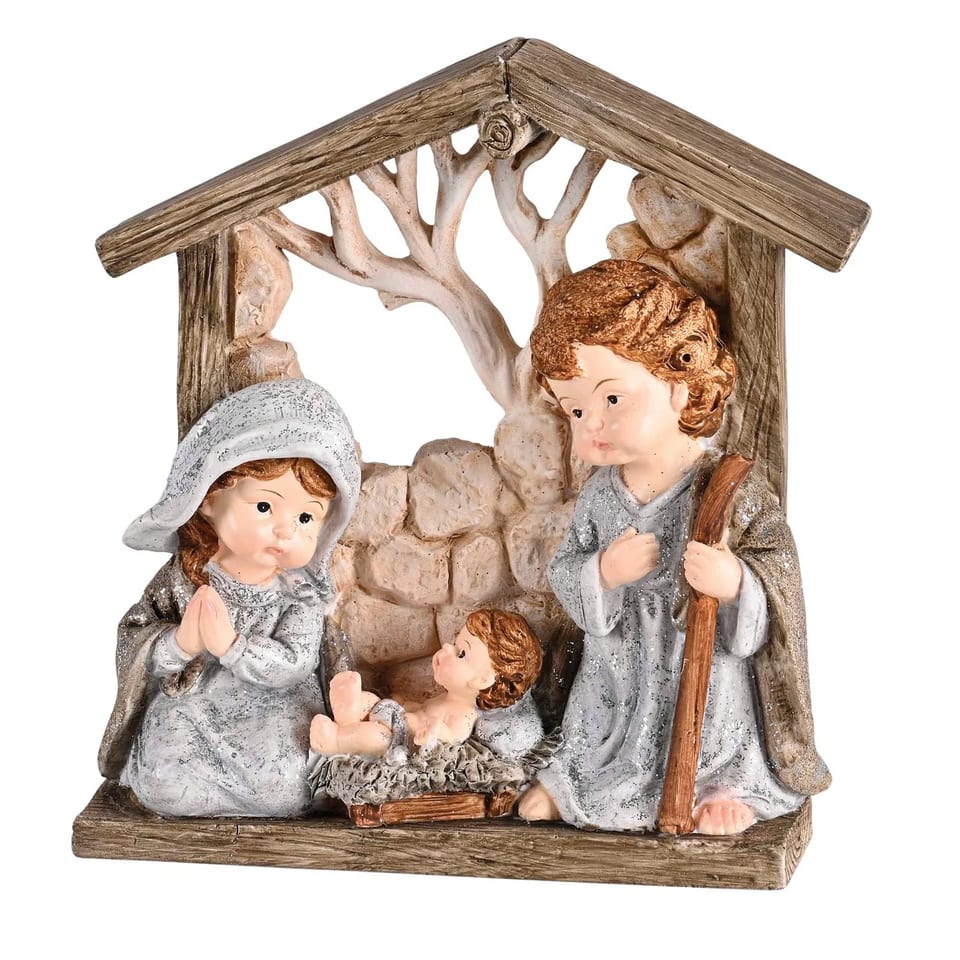 TD Collection of Nativity Holy Family Creche Stones 6 Piece Set for Christmas, product photo