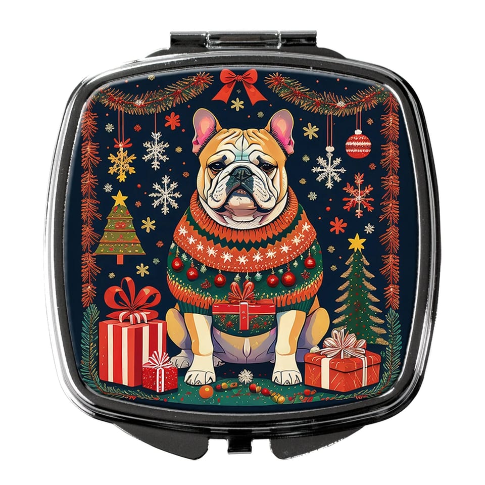 TD Enchanted Christmas Compact Mirror for Holiday Decorations, product photo