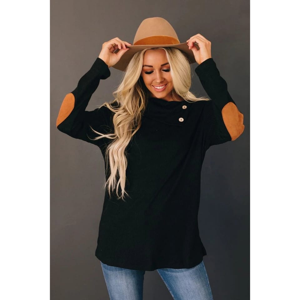 TD Abe Casual Knit Top with Embroidery Breathable Buttoned Streetwear for, product photo