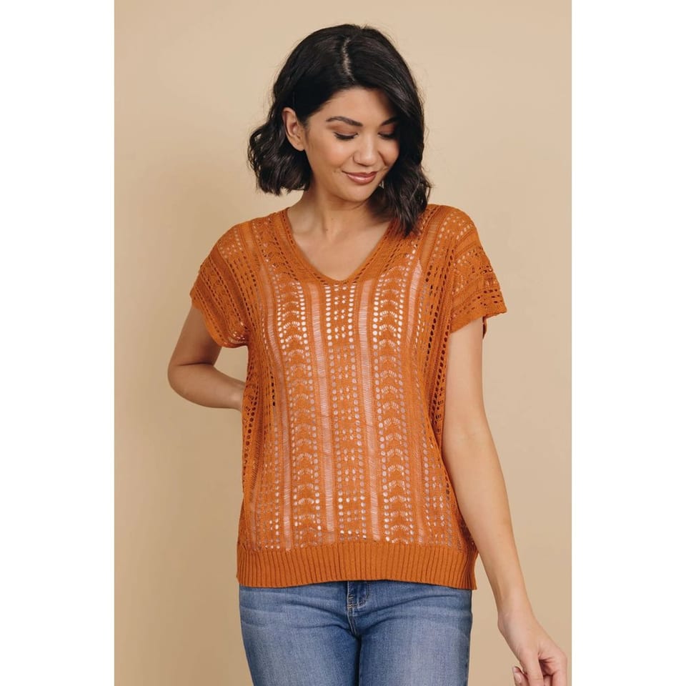TD Payson Cross-Back Knit Top Halter Collar Breathable Formal Short Clothing, product photo