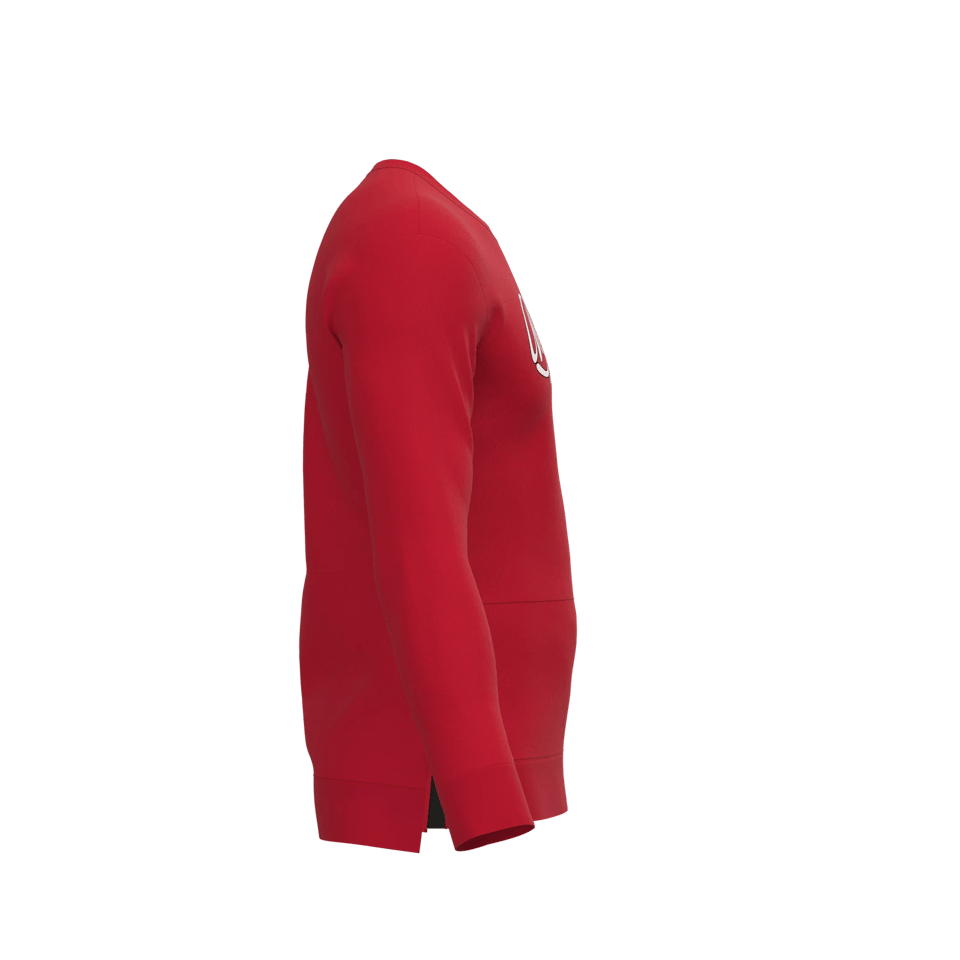 TD the Marksmen Long Sleeve Fleece Sweatshirt with 3D Embroidery Screen Printed, product photo