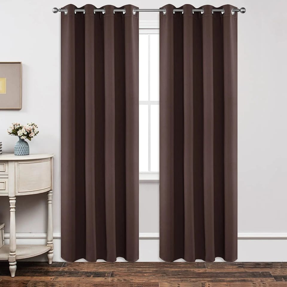 Blackout Curtains 2 Panels Set, Thermal Insulated Long Curtains & Drapes Room, product photo