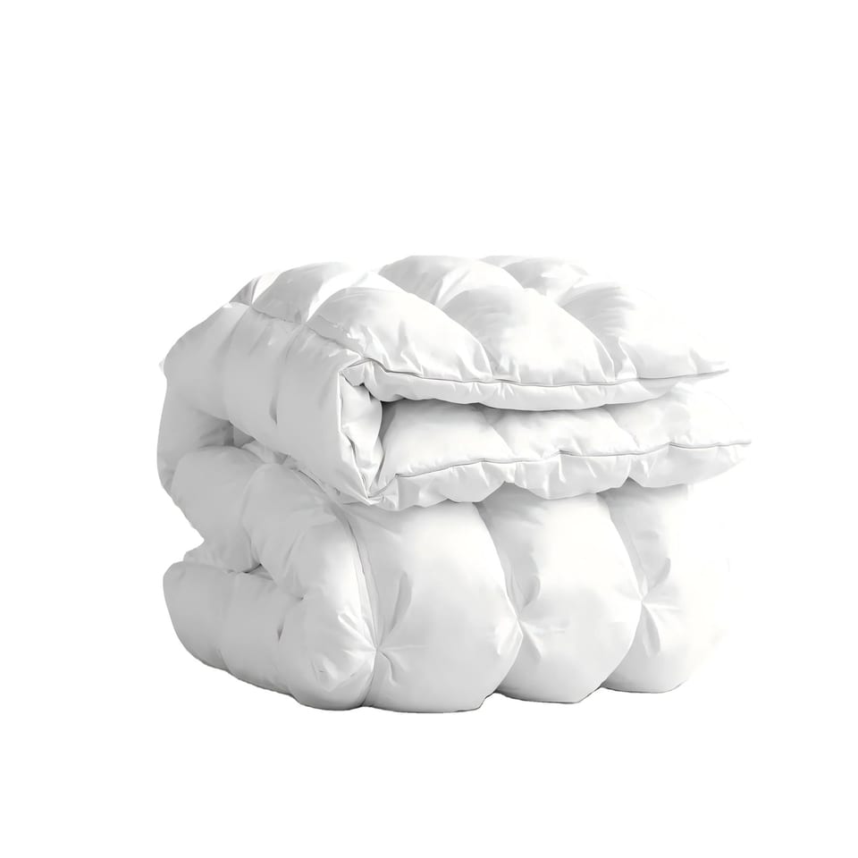 Hybrid Weighted Quilted Comforter 72 48 Inch 15lbs Soft Breathable Blanket for, product photo
