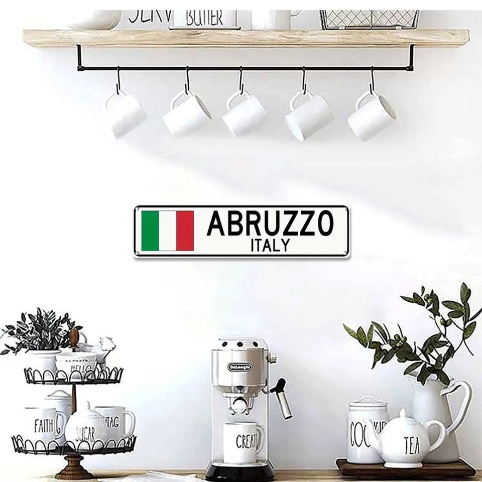 Aluminium Metal Art Wall Decor 16x4 Inch, for Indoor Outdoor Home Holiday, product photo