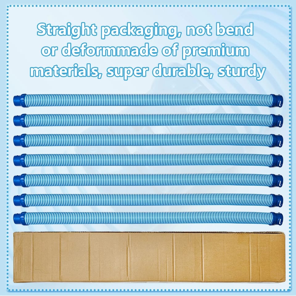 Pool Vacuum Hose Replacement Kit 39in Twisted Lock Design Pool Cleaner Hose for, product photo