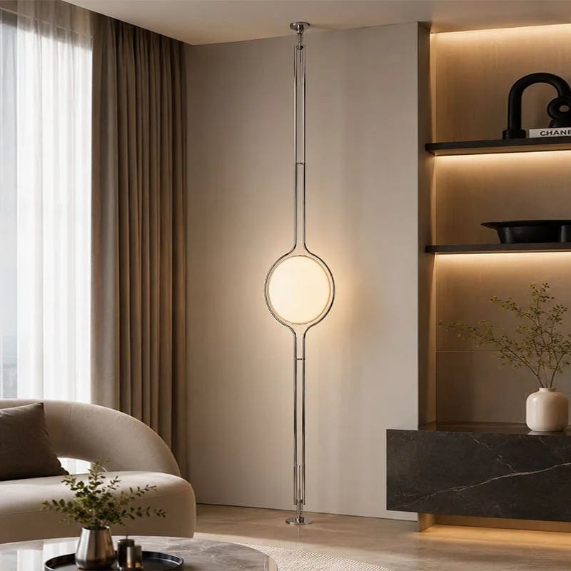Floor to Ceiling Lamp Adjustable Height Warm Light Floor Lamp, product photo