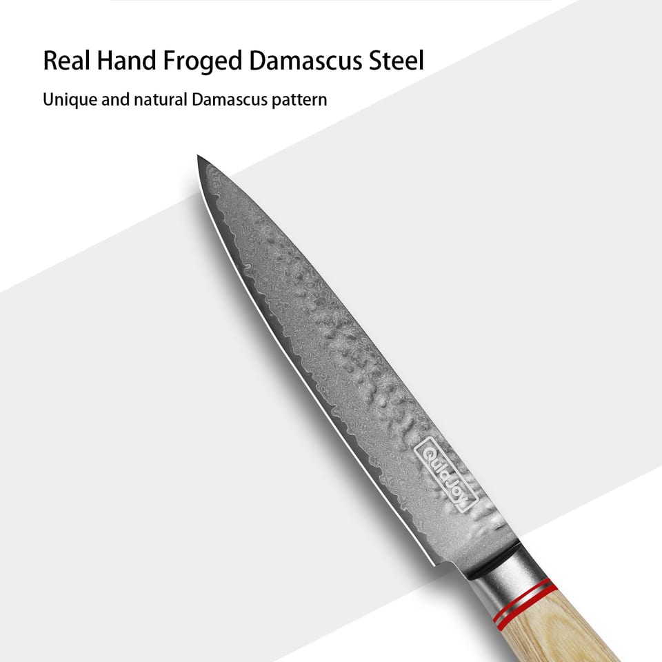 Qulajoy Nakiri Knife 6.9 Inch, Professional Vegetable Knife Japanese Kitchen, product photo