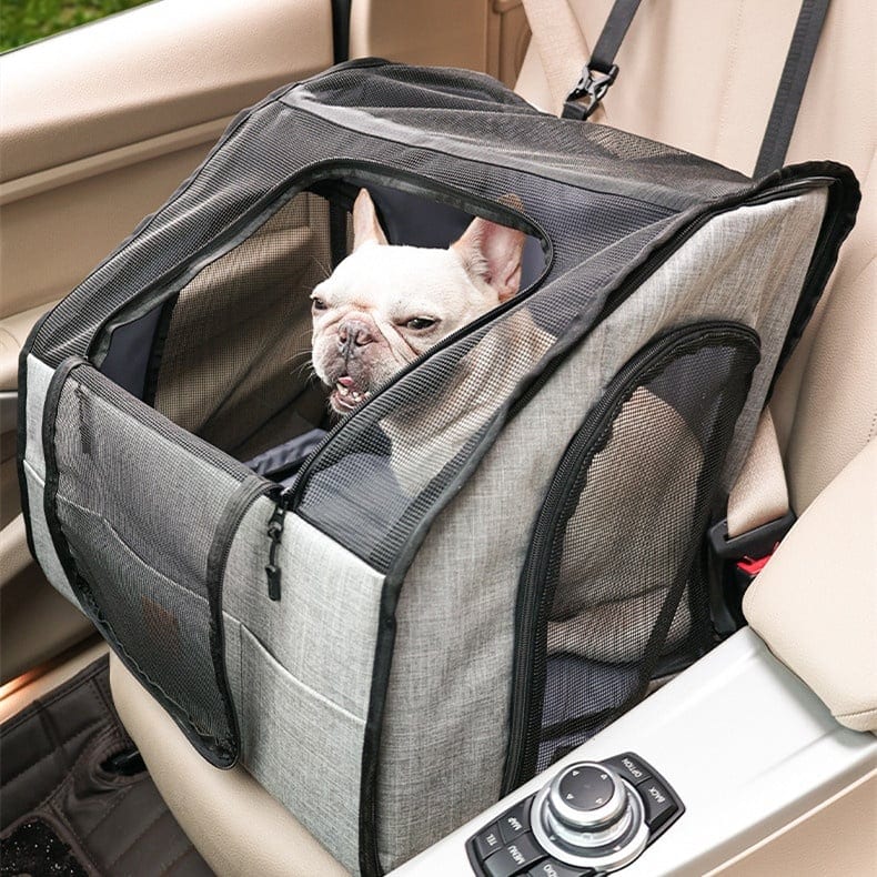 Portable Foldable Car Waterproof And Hard-wearing Pet Cage Waterproof Thickened, product photo