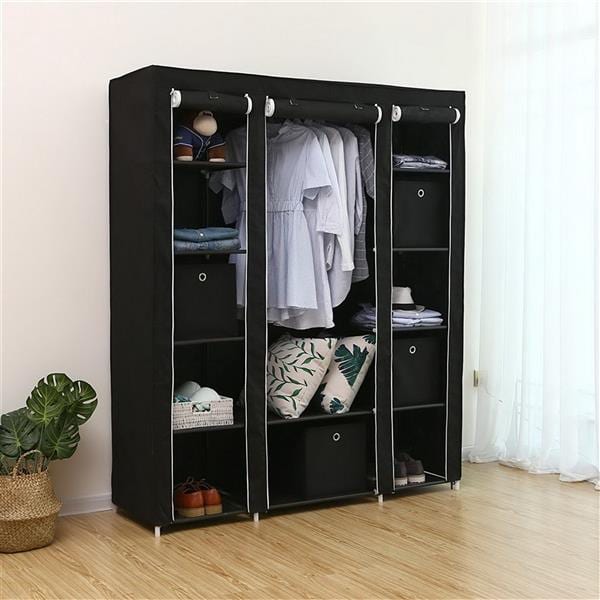 Non Woven Wardrobe With 5 Layers And 12 Compartments, product photo
