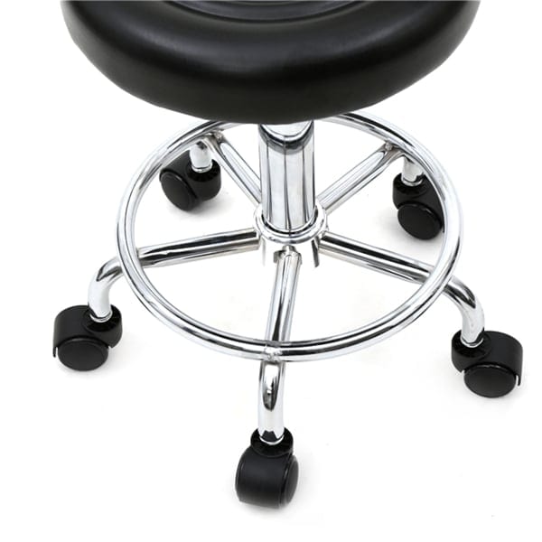Strap Pattern Stool - Black, product photo