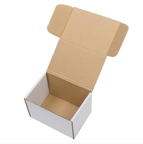 50 Corrugated Paper Packaging Boxes, product photo