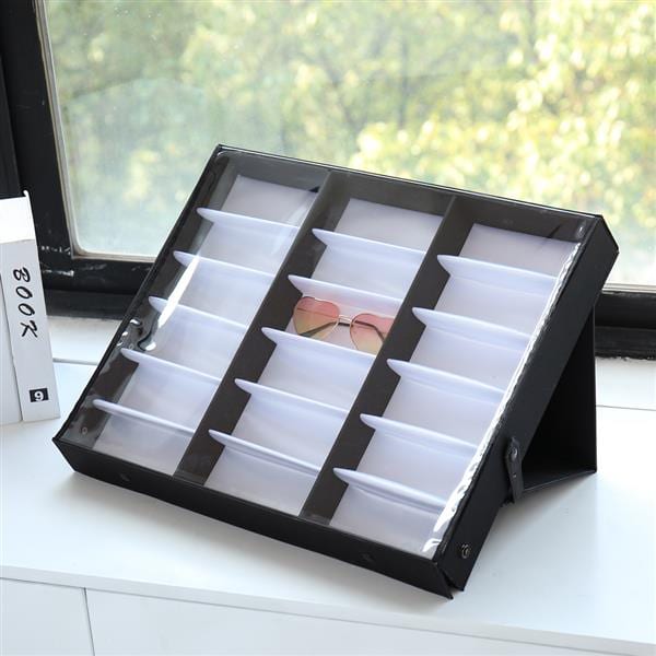 18 Pairs Of Glasses Cases, product photo