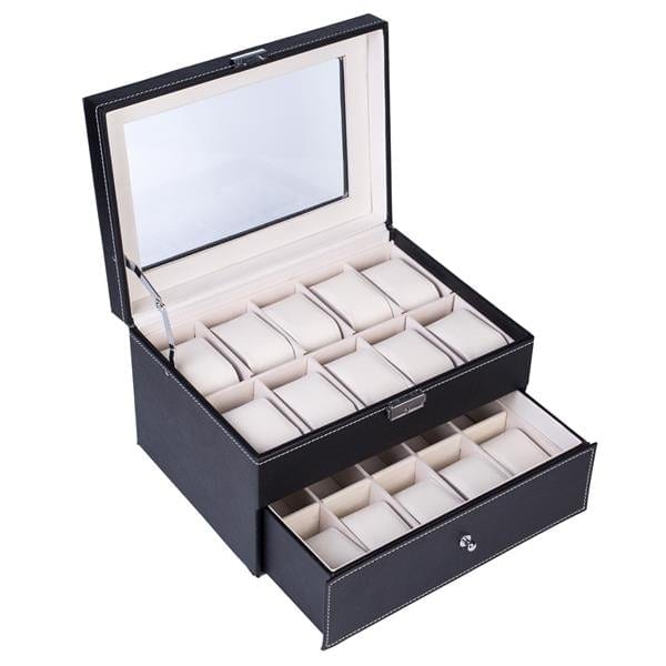 20 Seater Double-layer High-end Watch Storage Box, product photo