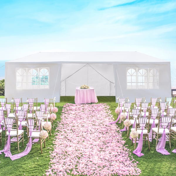 8 Sides, Pergola Iron, PE Cloth, product photo