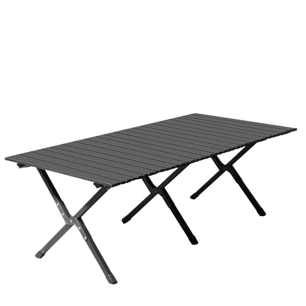 116X60X42cm Black Camping Roll Table, product photo