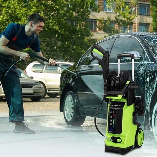 High Pressure Cleaning Machine Green, product photo