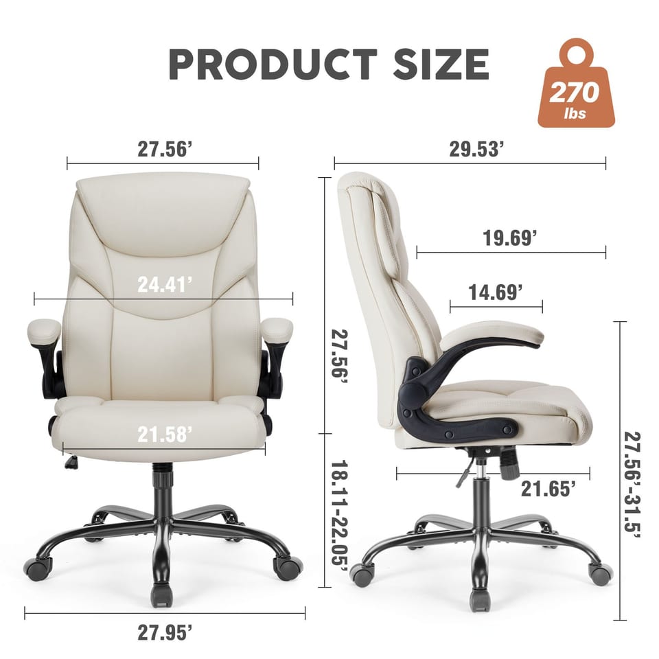 PU Leather Office Chair, product photo