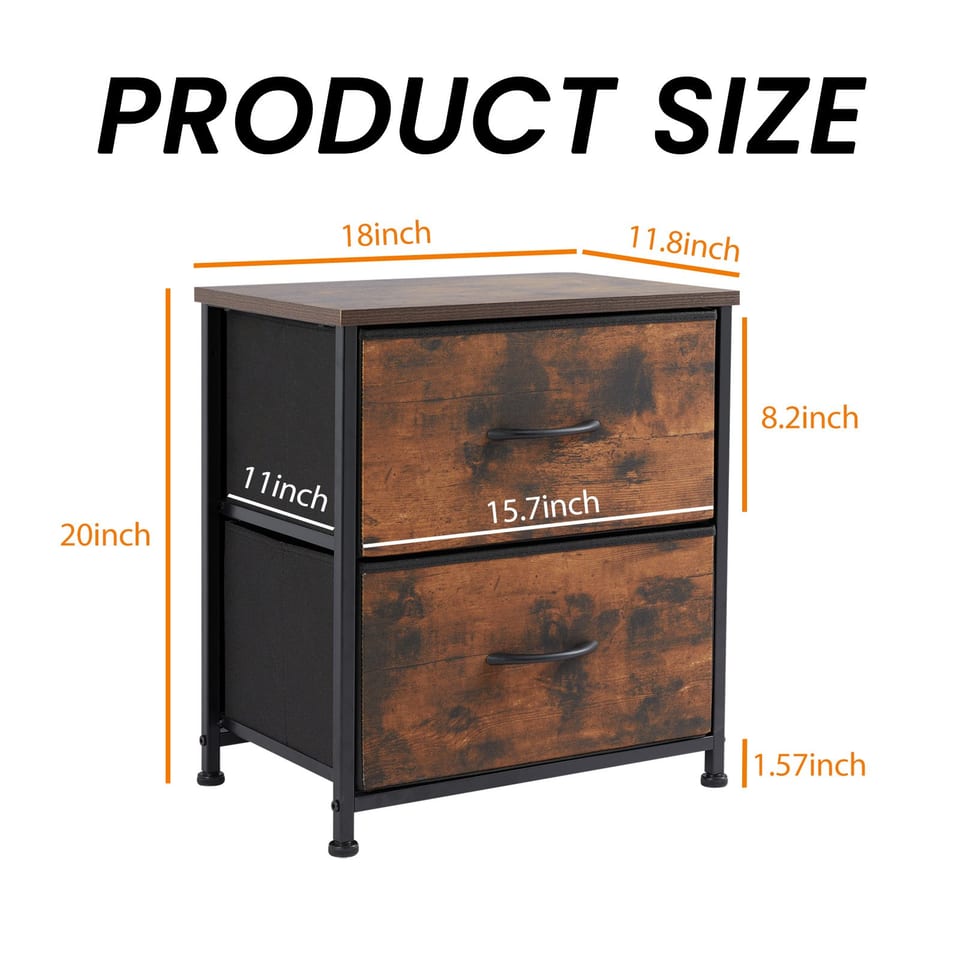 Drawers Dresser Chest Of Drawers,Metal Frame And Wood Top, product photo