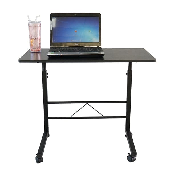 Small Mobile Multi Purpose Side Table - Black, product photo