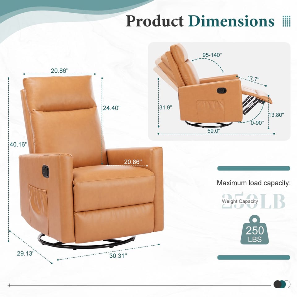 Rotating Lounge Chair, product photo