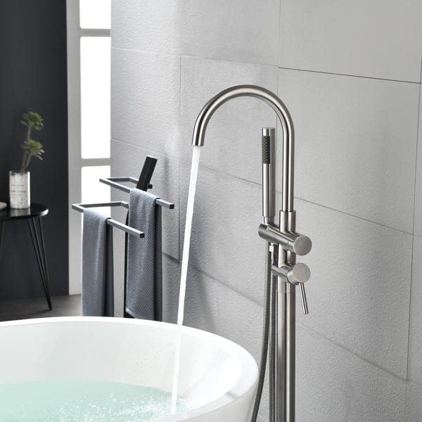 Equipped With Handheld Shower Faucet, product photo